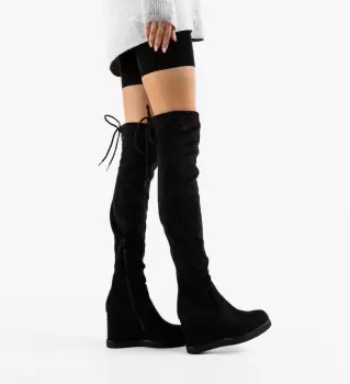 Cizme dama Aguirr Negre imagine