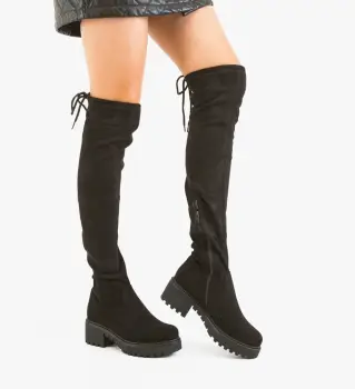 Cizme dama Alvarado Negre imagine