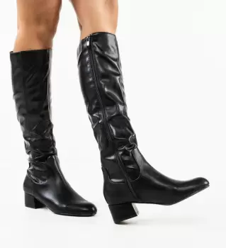 Cizme dama Bean Negre imagine