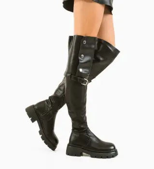 Cizme dama Berdelo Negre 2 imagine