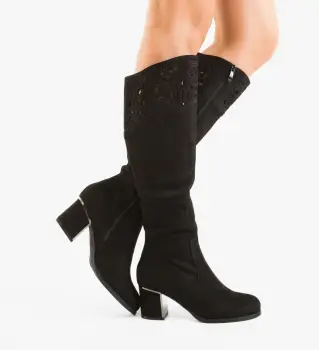 Cizme dama Berliz Negre imagine