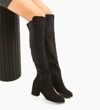 Cizme dama Buntro Negre imagine