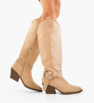 Cizme dama Caspar Bej imagine