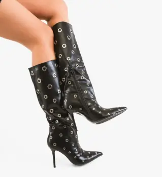 Cizme dama Dedere Negre imagine