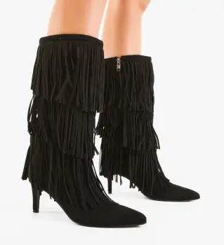 Cizme dama Doryta Negre imagine