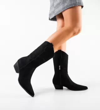 Cizme dama Douamii Negre imagine