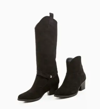 Cizme dama Duosa Negre 2 imagine