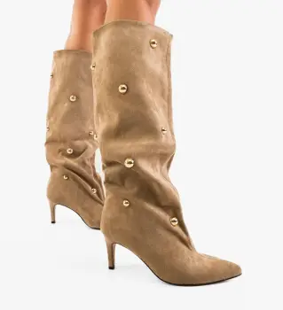 Cizme dama Echya Khaki imagine