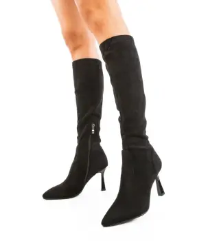 Cizme dama Eloise Negre imagine