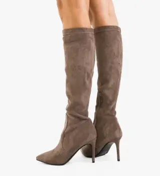 Cizme dama Enora Khaki imagine