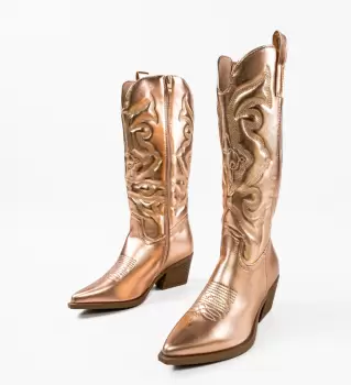 Cizme dama Eseld Bronze imagine