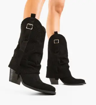 Cizme dama Everett Negre imagine