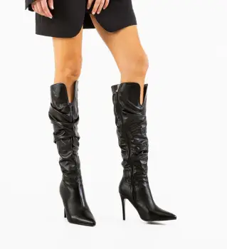 Cizme dama Fanab Negre imagine