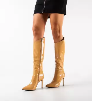 Cizme dama Gresa Bej imagine