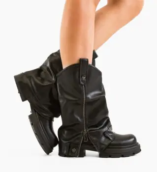 Cizme dama Hamelton Negre imagine