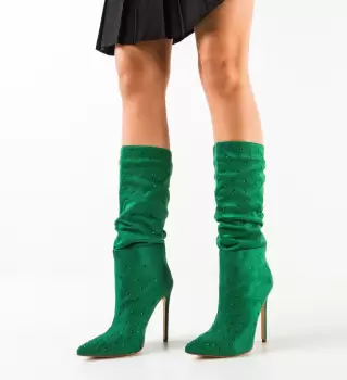 Cizme dama Hawkins Verzi imagine