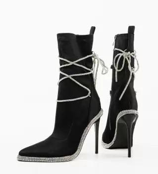 Cizme dama Heath Negre imagine