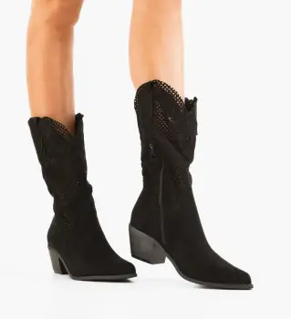 Cizme dama Jack Negre imagine