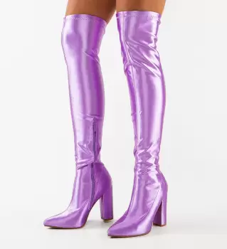 Cizme dama Jekyba Mov imagine