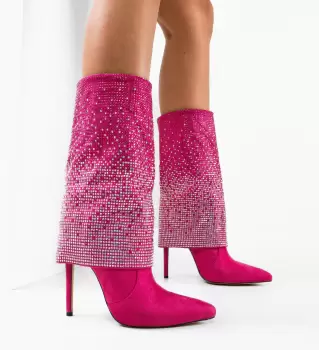 Cizme dama Jim Fuchsia imagine