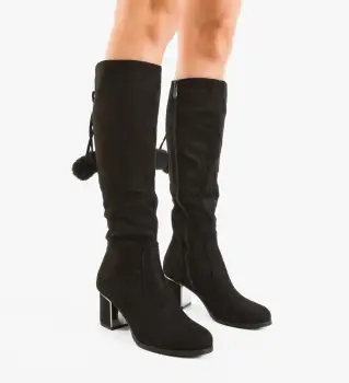 Cizme dama Jinggle Negre imagine