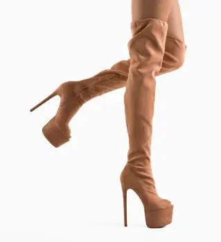 Cizme dama Johann Nude imagine