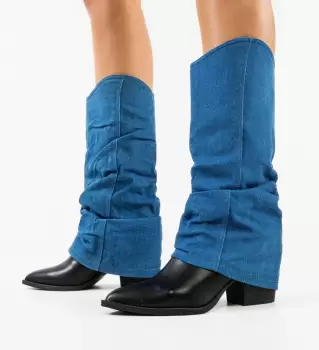 Cizme dama Kakika Negre imagine