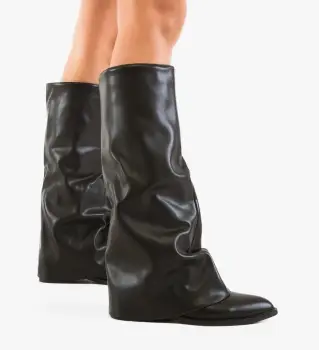 Cizme dama Kaled Negre imagine