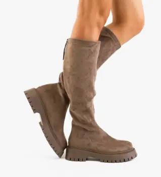 Cizme dama Karla Khaki imagine
