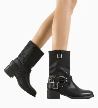 Cizme dama Keegn Negre imagine