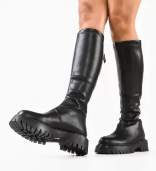 Cizme dama Kelesina Negre imagine