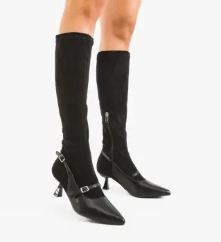 Cizme dama Kirsten Negre imagine