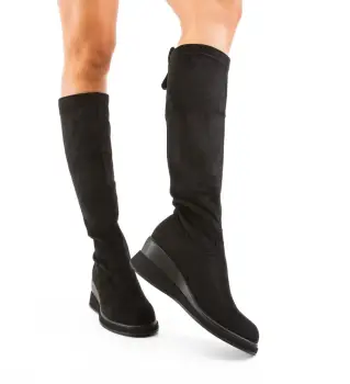 Cizme dama Leonella Negre imagine