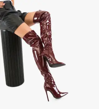 Cizme dama Lesky Grena imagine