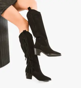 Cizme dama Lolyha Negre imagine