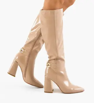 Cizme dama Maibon Bej imagine