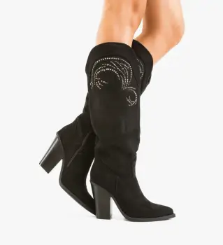 Cizme dama Milosh Negre imagine