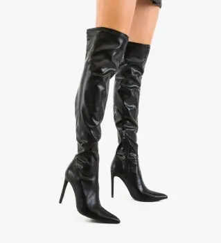 Cizme dama Miranda Negre imagine