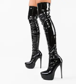 Cizme dama Motaks Negre 2 imagine