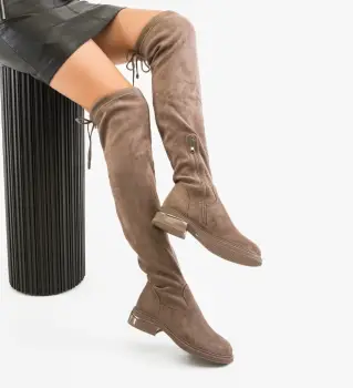 Cizme dama Narko Khaki imagine