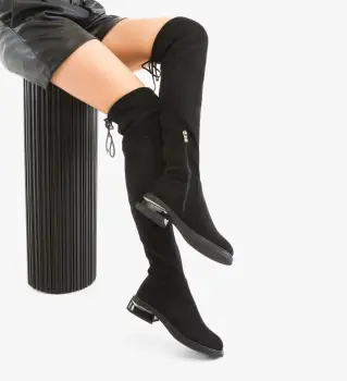 Cizme dama Narko Negre imagine