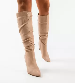 Cizme dama Nelson Bej imagine