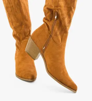 Cizme dama Novograd Camel imagine