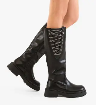 Cizme dama Nune Negre imagine