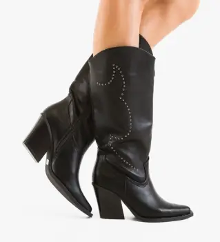 Cizme dama Romaloc Negre imagine