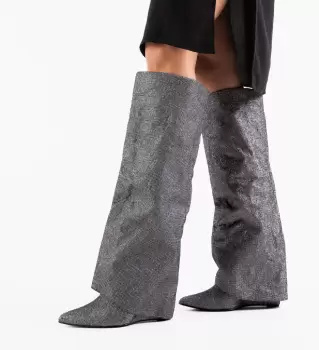 Cizme dama Rorey Gri imagine