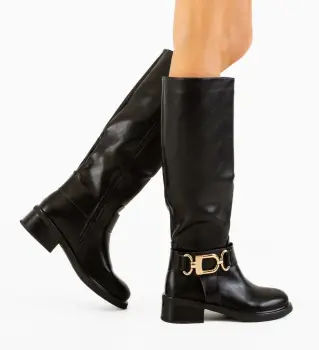 Cizme dama Sam Negre imagine