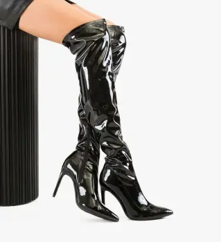 Cizme dama Santiago Negre imagine