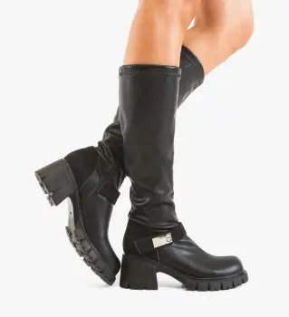 Cizme dama Sarsy Negre imagine