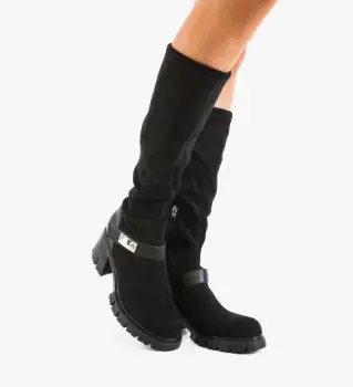 Cizme dama Sarsy Negre 2 imagine